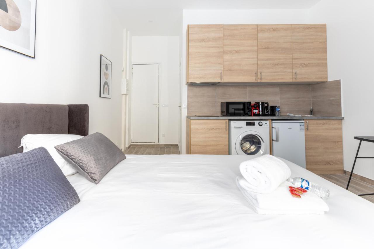 Apartamento Hsh Ballu - Saint-Lazare Cosy Studio París Exterior foto